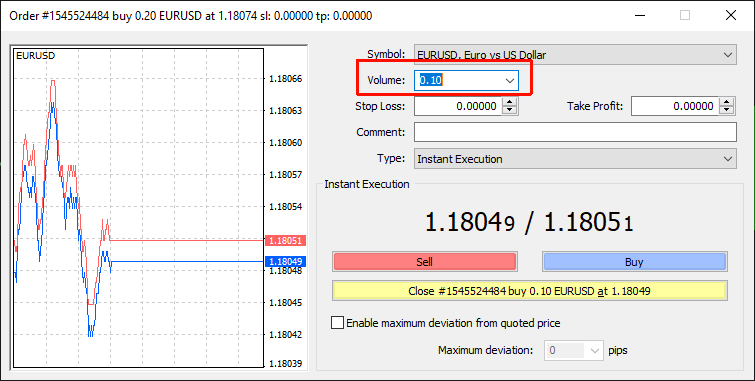 วิธีปิดออเดอร์บางส่วน (Partial Close) ใน MT4 แบบใช้งานจริง